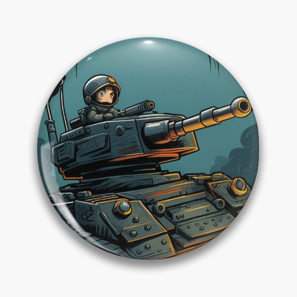 Item preview, Soldier-N-Tank designed and sold by MonkeyLogick.