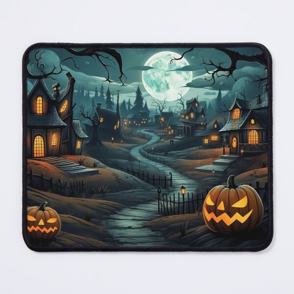 Item preview, Haunted Halloween Town designed and sold by StarlingsCrown.