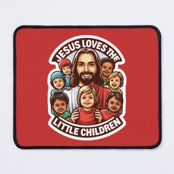 Item preview, Jesus Loves The Little Children designed and sold by plushism.