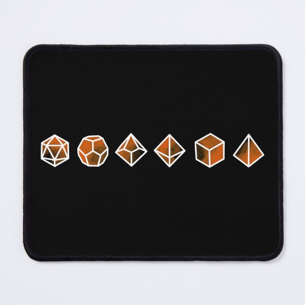 Item preview, Dungeons and dragons dice rust designed and sold by LucAndLil.