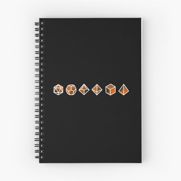 Item preview, Dungeons and dragons dice rust designed and sold by LucAndLil.
