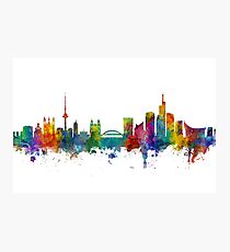 Vilnius Lithuania Skyline Photographic Print