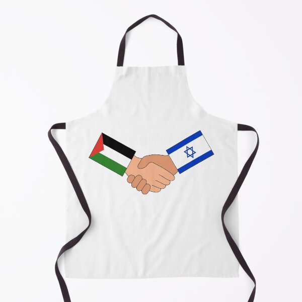 Item preview, Palestine and Israel flags handshake illustration clipart designed and sold by Nalidsa Sukprasert.