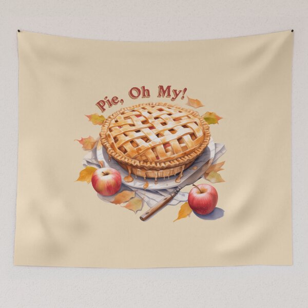 Item preview,  Thanksgiving apple pie funny quote:  Pie, oh my! designed and sold by InspireGlow.
