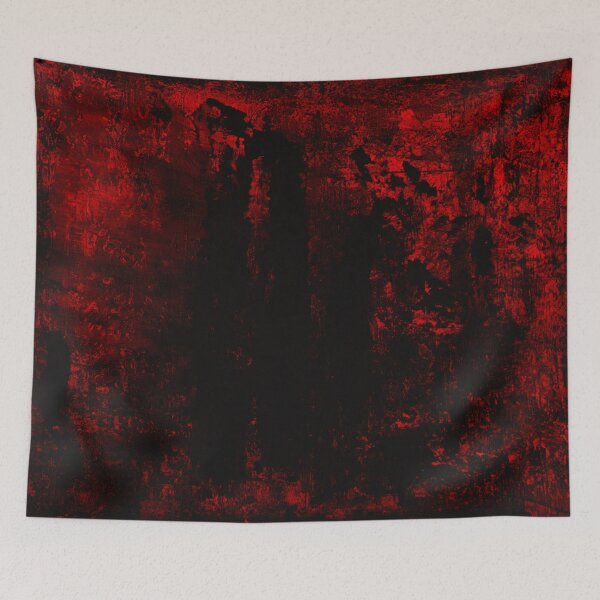 Item preview, Creative bloody dark red Halloween art designed and sold by ArtistSunny.