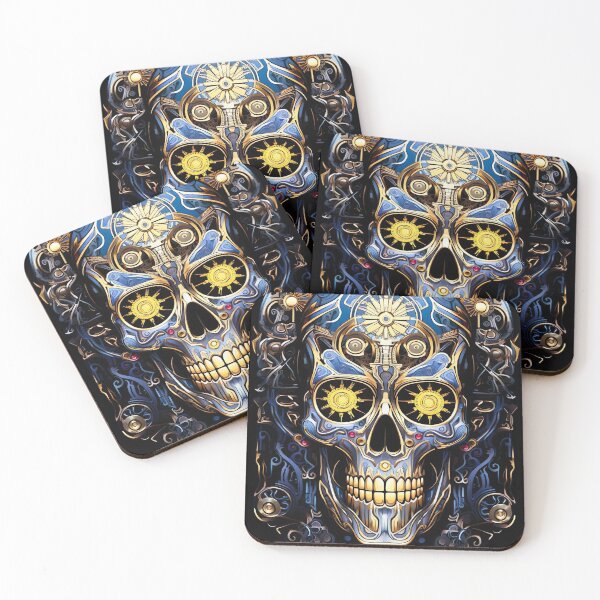 Item preview, Biomechanical skull 2 designed and sold by PetsArt.