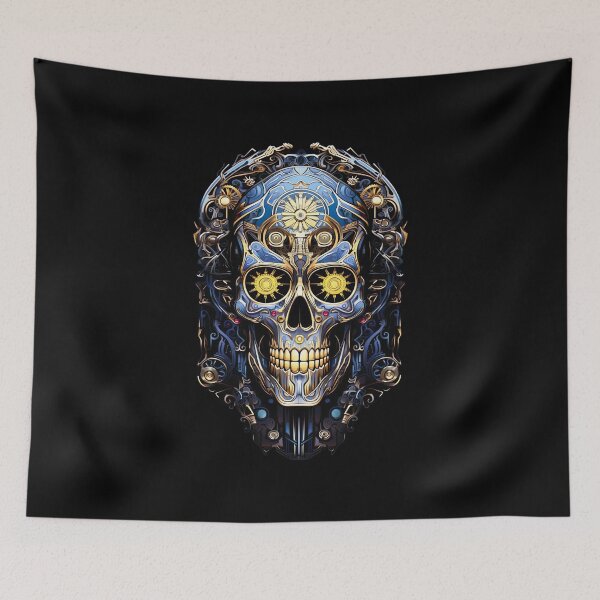 Item preview, Biomechanical skull 2 designed and sold by PetsArt.