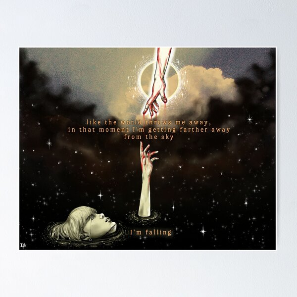 Item preview, "I'm Falling" - Agust D designed and sold by illust-peace.