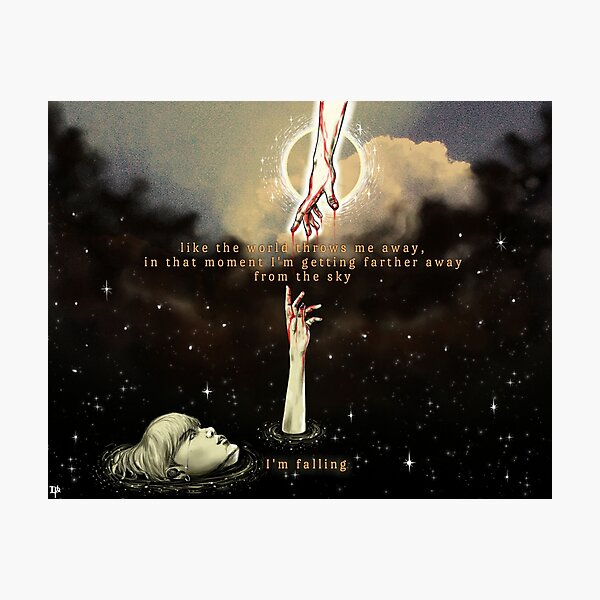 Item preview, "I'm Falling" - Agust D designed and sold by illust-peace.