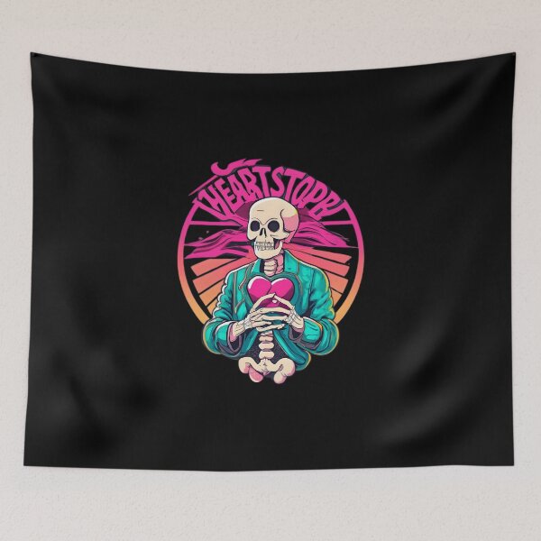 Item preview, Skeleton Heartstopper Love Past the Grave (T-Shirt) designed and sold by PiXilustratoArt.