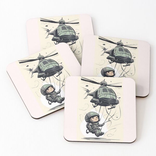 Item preview, Rappelling Hero designed and sold by MonkeyLogick.