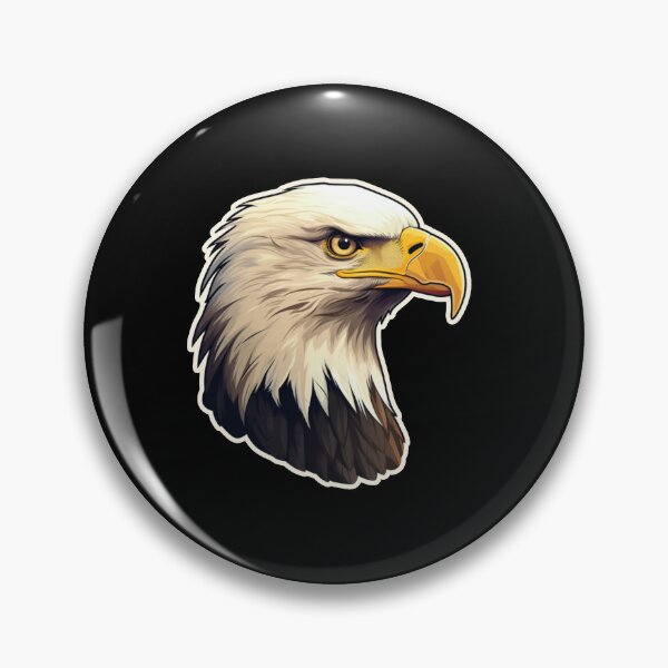Item preview, Eagle head designed and sold by titanosdesign.