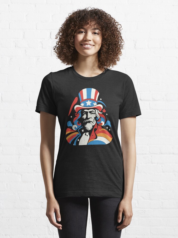 Uncle Sam Psychedelic Vintage Retro Inspired Design