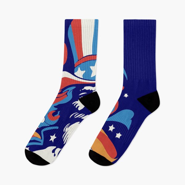 Item preview, Uncle Sam Psychedelic Vintage Retro Inspired Design designed and sold by bearslover.