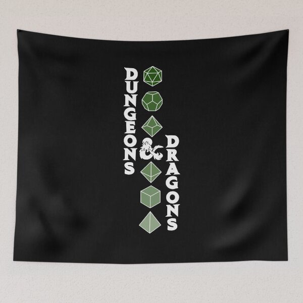 Item preview, Dungeons and Dragons Dice Green Fade designed and sold by LucAndLil.