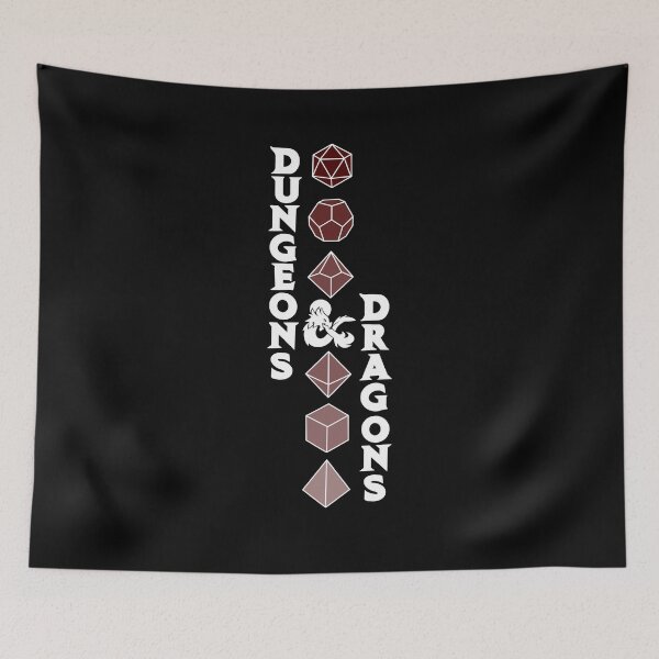 Item preview, Dungeons and Dragons Dice Red Fade designed and sold by LucAndLil.
