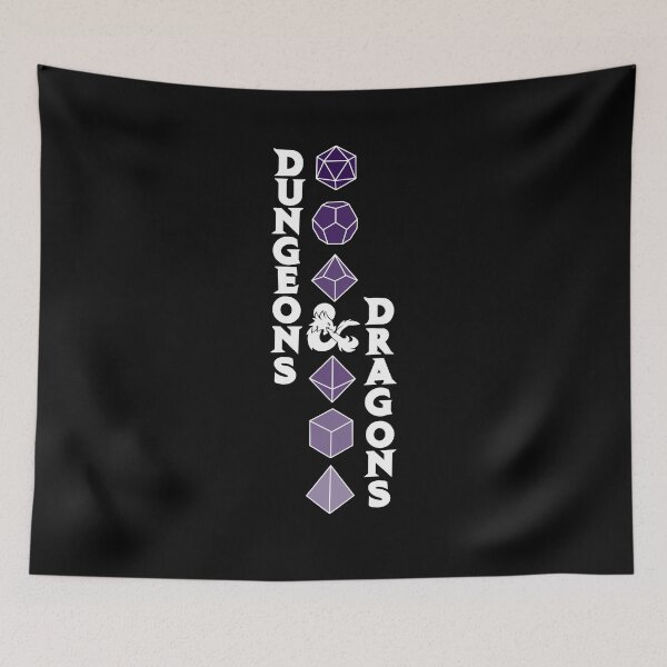 Item preview, Dungeons and Dragons Dice Purple Fade designed and sold by LucAndLil.