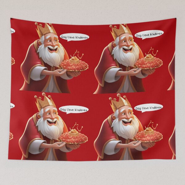 Item preview, Festive Saint-Nicholas designed and sold by AI-Only Creations.