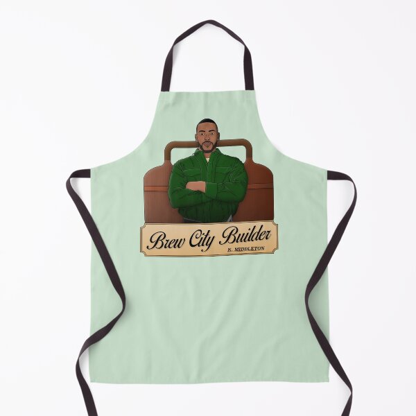 Item preview, Brew City Builder - Khris Middleton - Milwaukee Basketball designed and sold by sportsign.