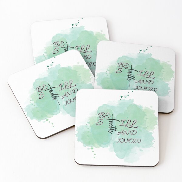 Item preview, Be Still And Know Christian Fashion - Empowering Bible Scripture Fashion  designed and sold by ArtSculpt.