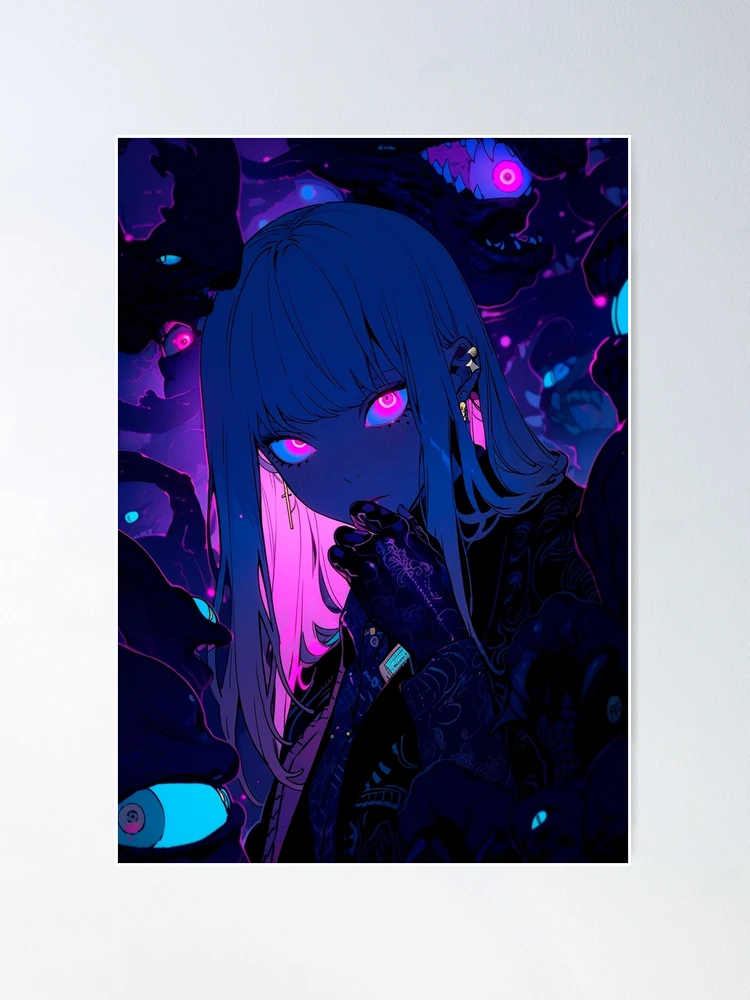 Buy Demon Girl Anime Girl Poster Vertical Online in India 