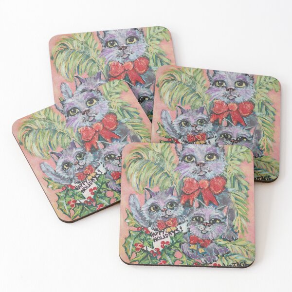 Item preview, Merry Catmas! designed and sold by vintagejoann.