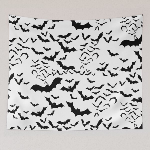 Item preview, Bats on White designed and sold by iMEGinary-World.