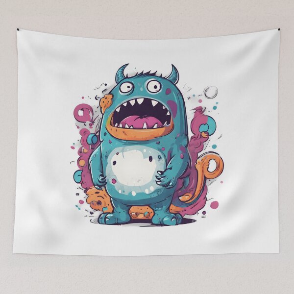 Item preview, Uhh Monster designed and sold by minxandme.