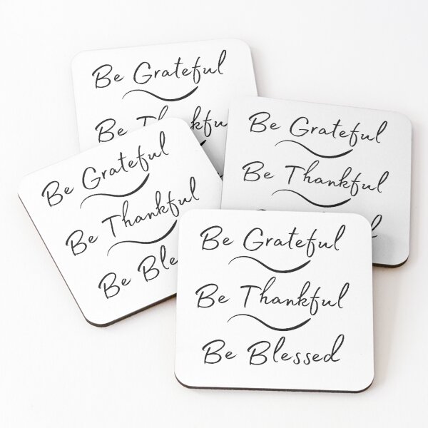 Item preview, Be Grateful, Be Thankful, Be Blessed - for light shirts designed and sold by MamaCarmody.