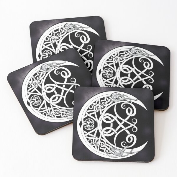 Item preview, Crescent Moon with Celtic Design designed and sold by AtlantisApparel.
