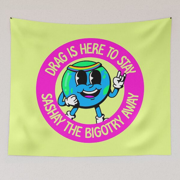 Item preview, Drag Is Here To Stay - Sashay The Bigotry Away designed and sold by Picket Club.