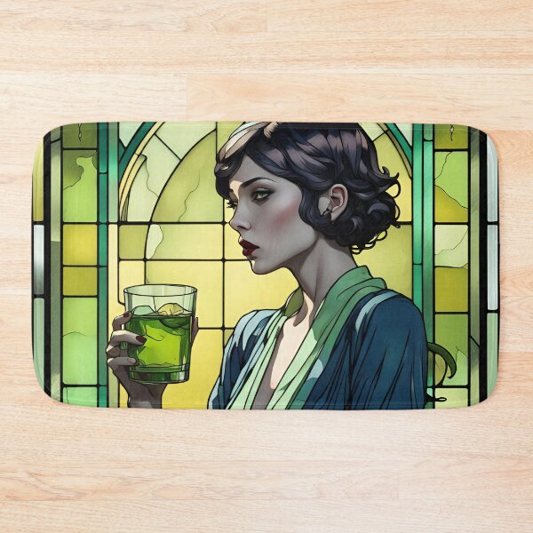 Item preview, Absinthe Stained Glass designed and sold by FalseGlimmer.