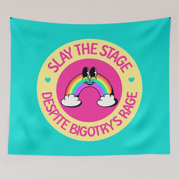 Item preview, Slay The Stage Despite Bigotry's Rage - Drag Queen designed and sold by Picket Club.
