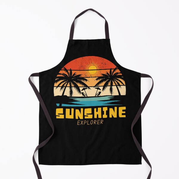Item preview, SUNSHINE EXPLORER - Vintage Beach Vibes - Retro Sunrise Design  designed and sold by Sun Sand & Sea Art.