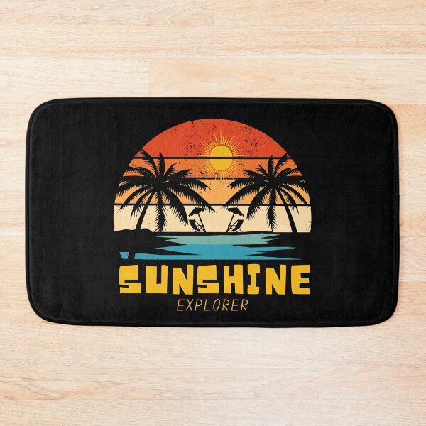Item preview, SUNSHINE EXPLORER - Vintage Beach Vibes - Retro Sunrise Design  designed and sold by Sun Sand & Sea Art.