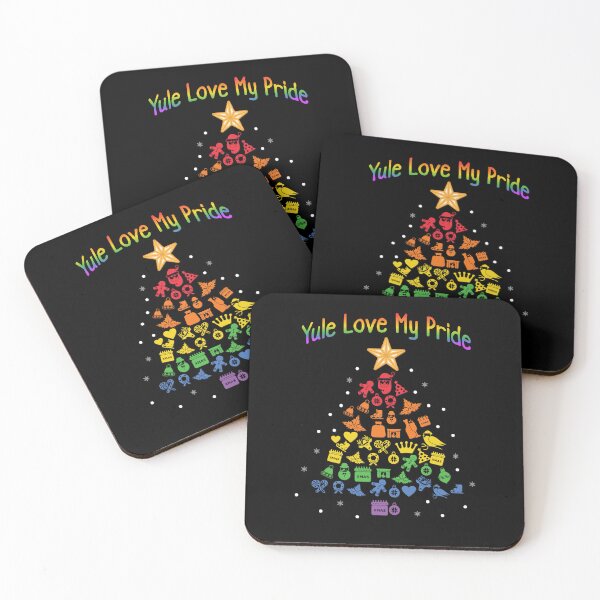 Item preview, Yule Love My Pride Rainbow Christmas Tree designed and sold by LuxindaSwirl.