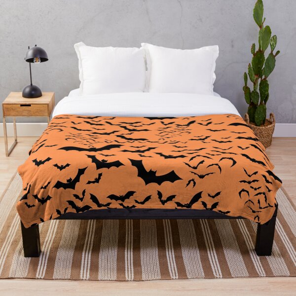 Item preview, Bats on Orange designed and sold by iMEGinary-World.