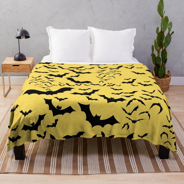 Item preview, Bats on Yellow designed and sold by iMEGinary-World.