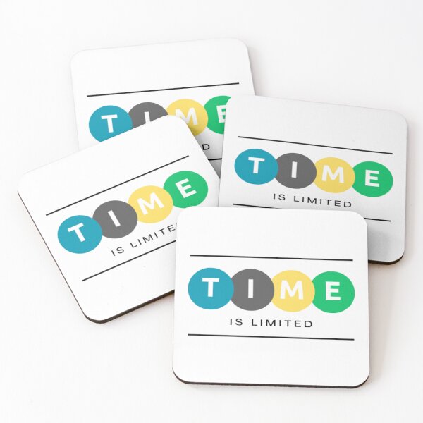 Item preview, Time is limited t-shirt designed and sold by HorologyHaven.