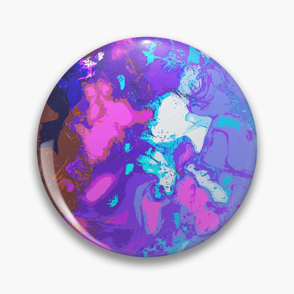 Item preview, Chromatic Essence: Violet, Gold, Brown Pouring with Splatters designed and sold by GAP90.