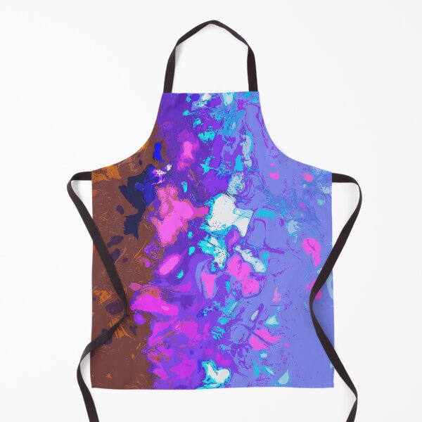 Item preview, Chromatic Essence: Violet, Gold, Brown Pouring with Splatters designed and sold by GAP90.