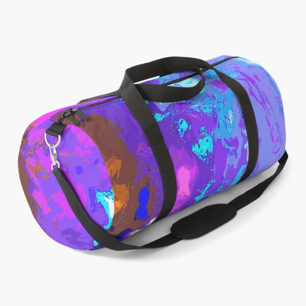 Item preview, Chromatic Essence: Violet, Gold, Brown Pouring with Splatters designed and sold by GAP90.