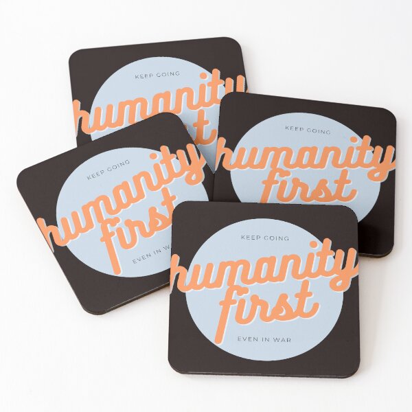 Item preview, humanity first even in war designed and sold by NEW-ART-TEAM.