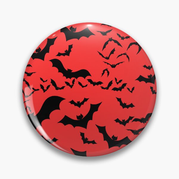 Item preview, Bats on Red designed and sold by iMEGinary-World.