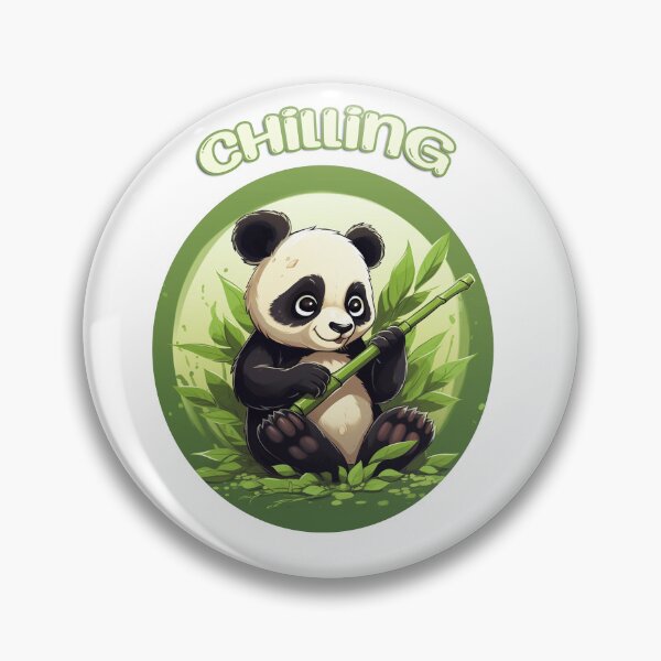 Item preview, cute panda chilling designed and sold by supersanko.