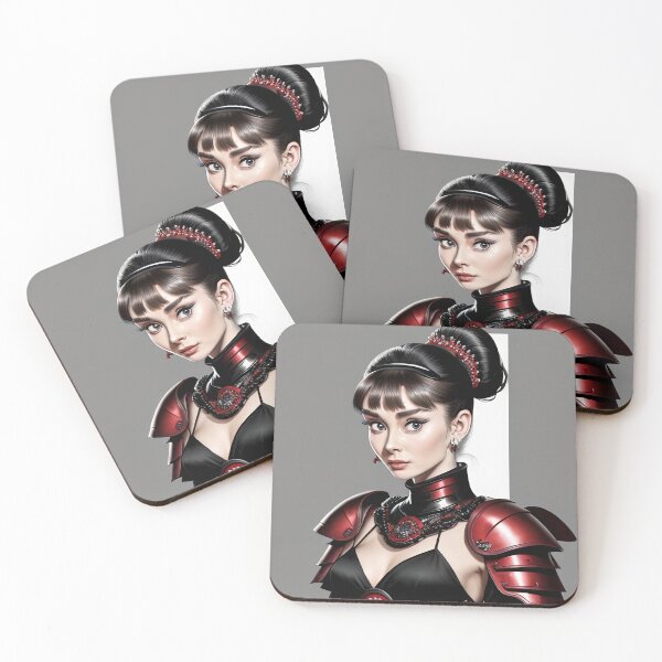 Item preview, Beautiful Audrey Hepburn in Armor  designed and sold by AnimeAero.