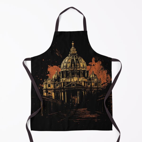 Item preview, Saint Peter's Basilica - Distressed Vintage Street Art Landmarks designed and sold by GVRDesign.