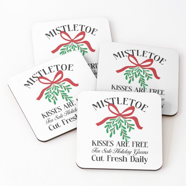 Item preview, Mistletoe Cut Fresh Daily designed and sold by kjanedesigns.