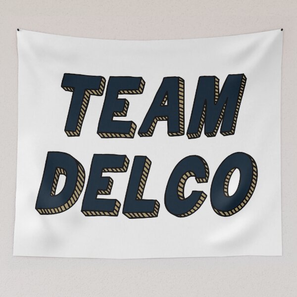 Item preview, Team Delco - Union Blue & Gold designed and sold by TropiCol Creations.