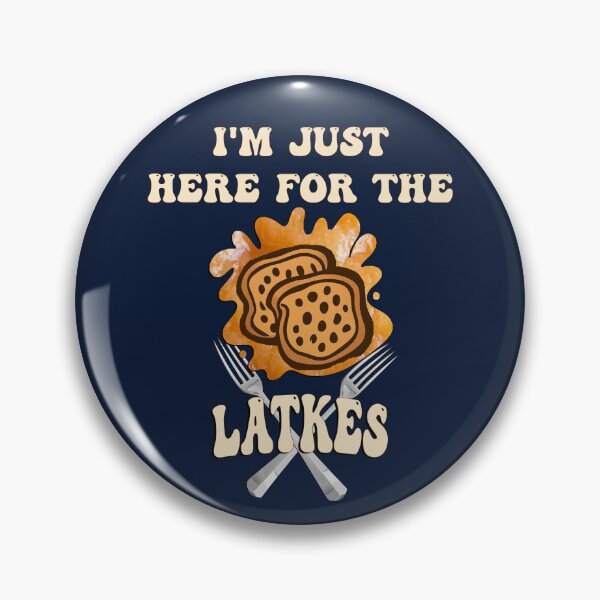 Item preview, I'm Just Here For The Latkes Funny Hanukkah designed and sold by Cute & Sassy Custom Gifting Boutiques.
